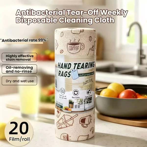 my-11134207-820l5-mpkgduxwvrbheb.webp 20pcs Hand Tear Cleaning Rag Roll