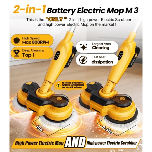 Qimedo Electric Spin Scrubber M3 Pro