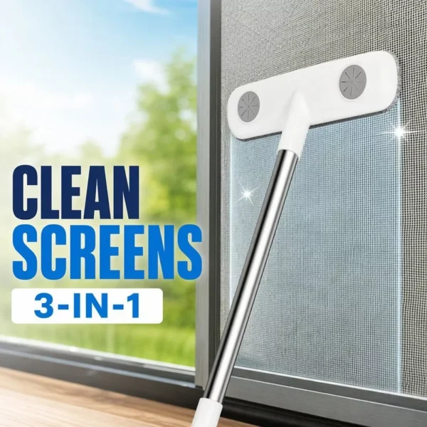 Extendable Window Screen Cleaning Brush